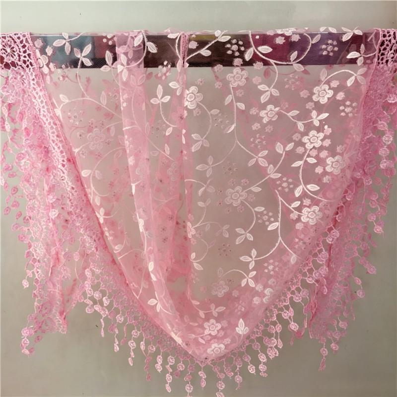 Women Soft Lightweight Lace Shawl Sheer Breathable Veil Scarf for Church Prayer Wedding Evening Party Wear