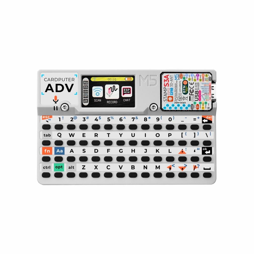 M5Stack Cardputer Adv 56-Key Programmable Dev Board Built-in Stamp-S3A Module