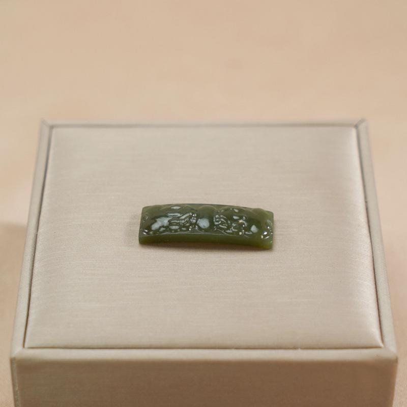 High Quality Natural Hetian Jade Round Beads - DIY Jewelry Accessories, Semi-finished.