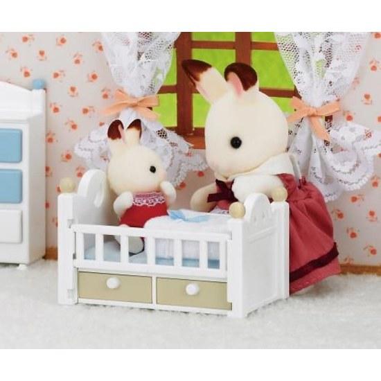 Sylvanian Families Doll Furniture Set Chocolate Rabbit Baby DF-13 ST Mark Certification 3 years older Toy Dollhouse EPOCH