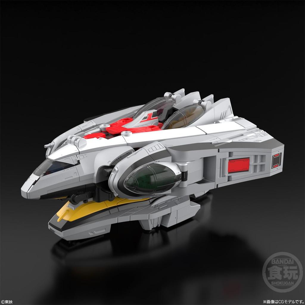 SMP 3D Formation Time Robo Model Kit with Chewing Gum [Box Set/Single Unit] - Shokugan Toy