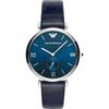 Gianni T-Bar Blue Leather Ladies Quartz Watch AR11300