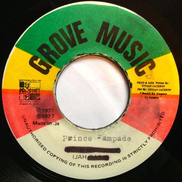 

7-дюймовая пластинка PRINCE POMPIDOU Rolling Stone NONE Grove Music 1977 Ямайка Регги Ска Даб Б/у