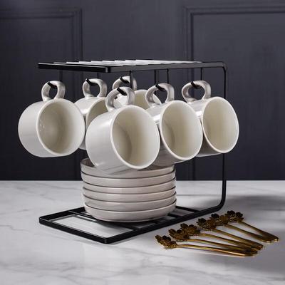 Naijiang European Luxury Ceramic Coffee Cup Set