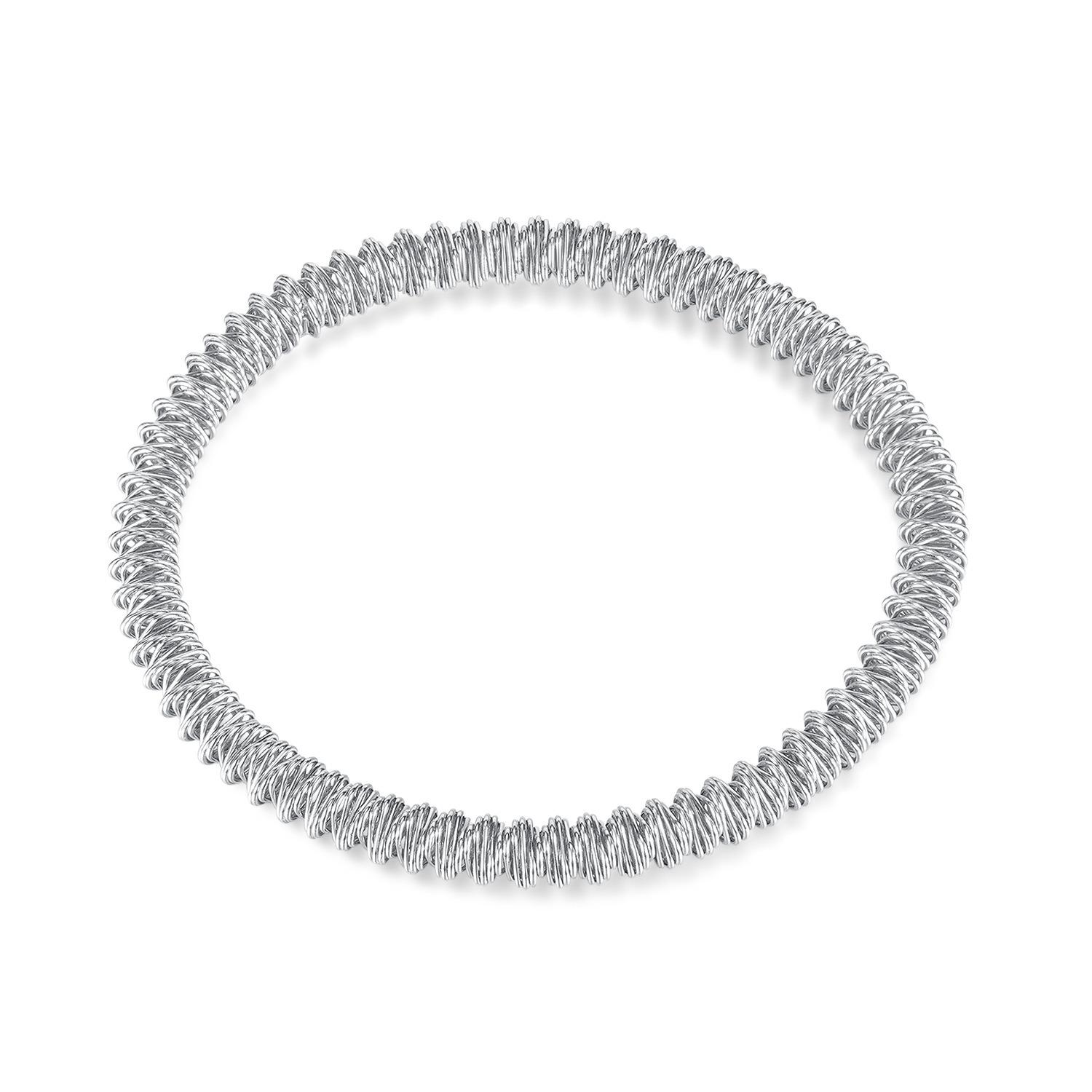 

Hip Hop Stainless Steel Plated Rose Gold Simple And Versatile Titanium Steel Bracelet For Women