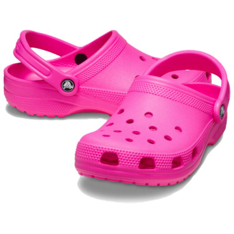 Crocs Classic Clog Simple Fashion Classic Comfortable Unisex Footwear Hot-Pink 10001-6TW