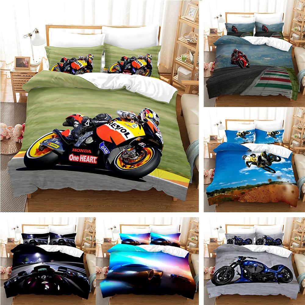 Happy Christmas Bedding Set 3D Printed Santa Claus Duvet Cover Set King Queen Double Size Kids Bedding Set No Bed Sheet Gifts