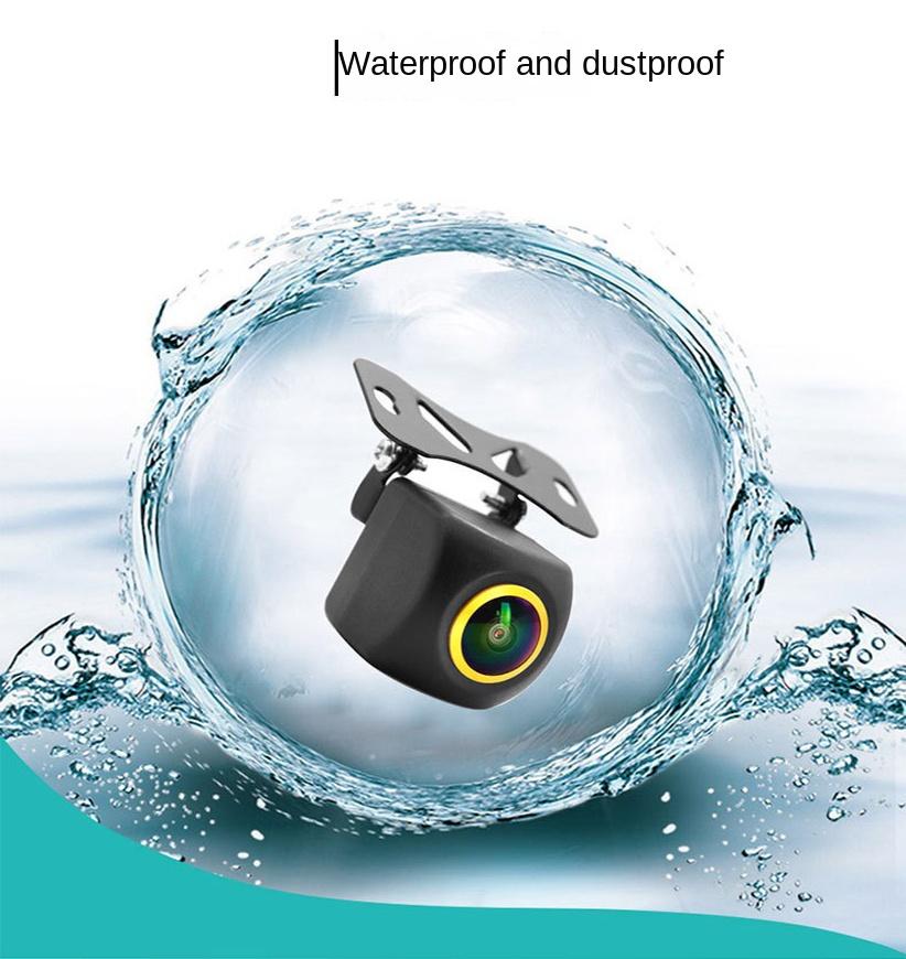 4K AHD 1920x1080p Car Rear View Camera Golden Lens CVBS/AHD 1080p 180 Degree Fisheye Lens Full HD Night Vision Reverse Metal She