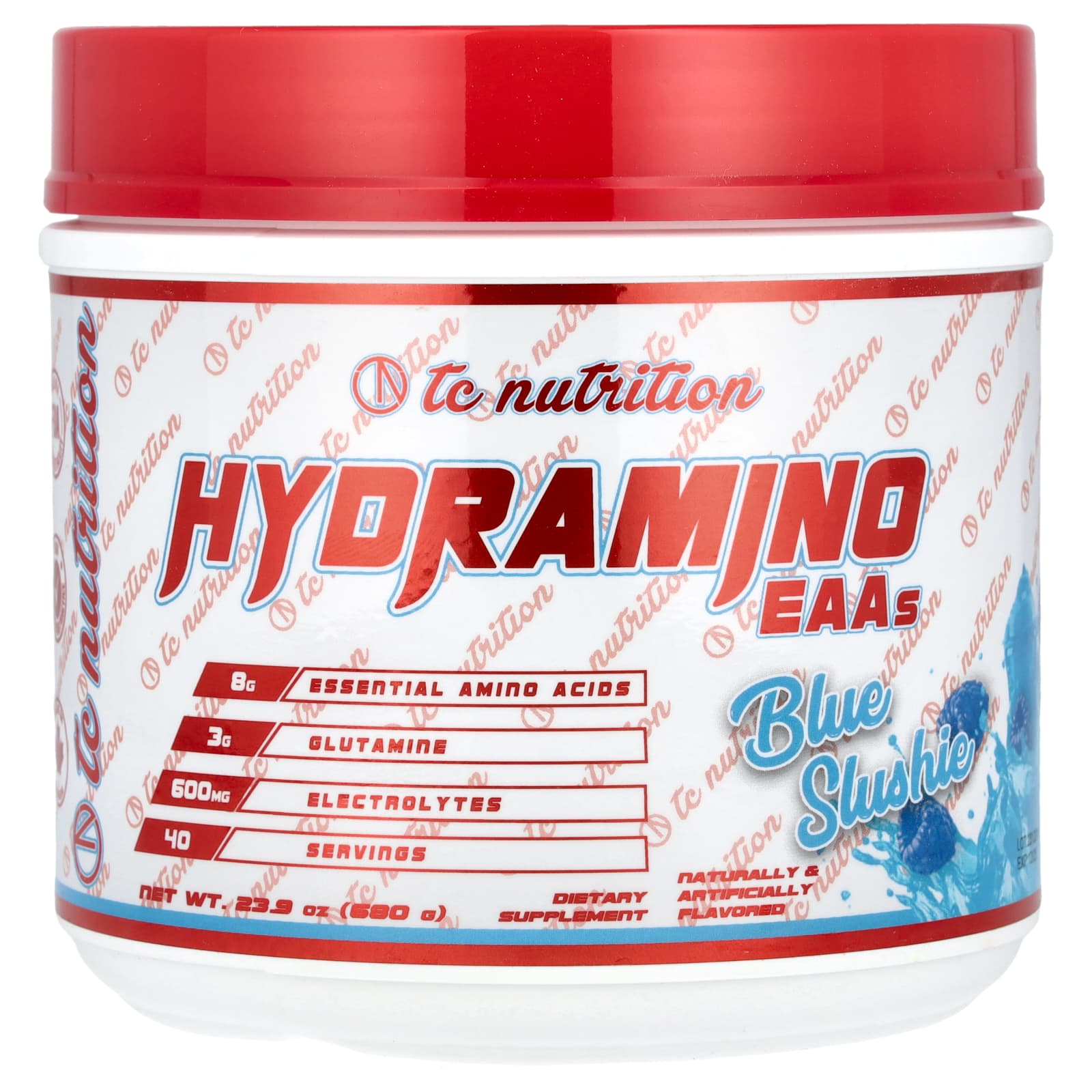 

TC Nutrition, Hydramino EAA, Blue Slush, 23.9 oz (680 g)