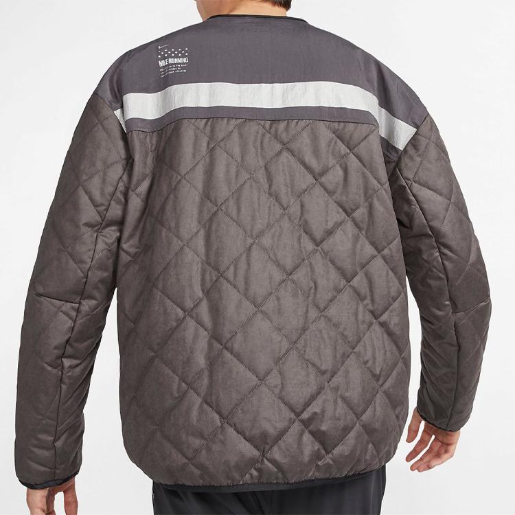Men's Nike Jackets Men's Brown Collarless Moderate Other