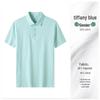 Silvadur Antibacterial Turn-Down Collar Polo Shirt with Custom Logo - Ice Silk Workwear Embroidered Tee