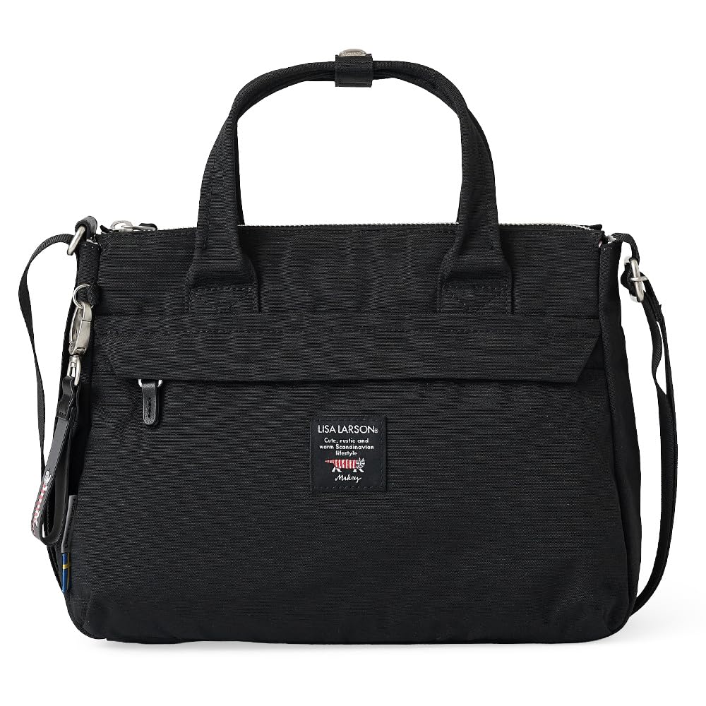 

Lisa Larson Плечо Плечо Тоут Тоут Плечо Черный ltpk-10 Сумка, Сумка, Сумка, Сумка 2-в-1, Сумка, Женская, чёрный