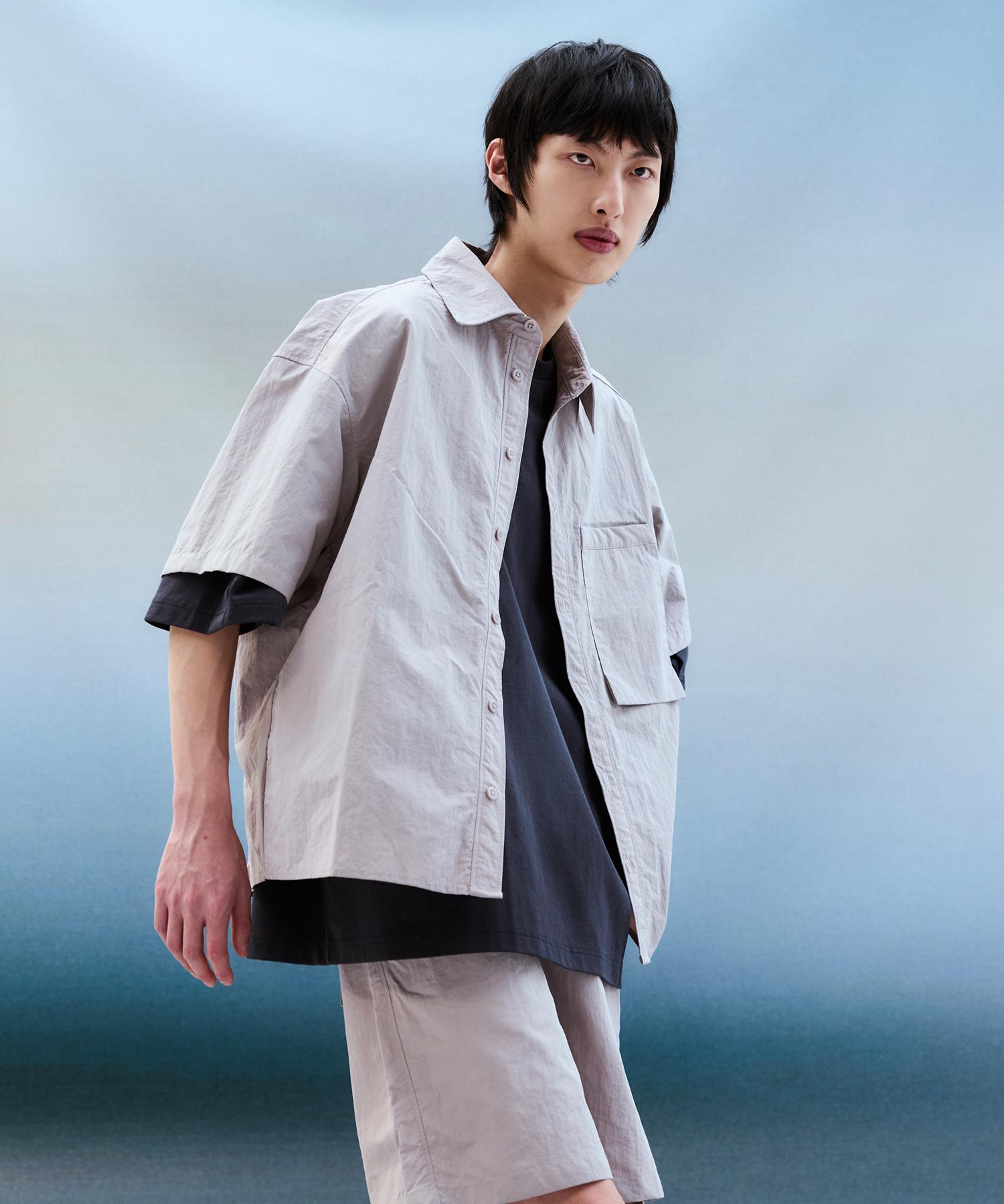 Zensai Volume Fit Short Sleeve Shirt Black/M