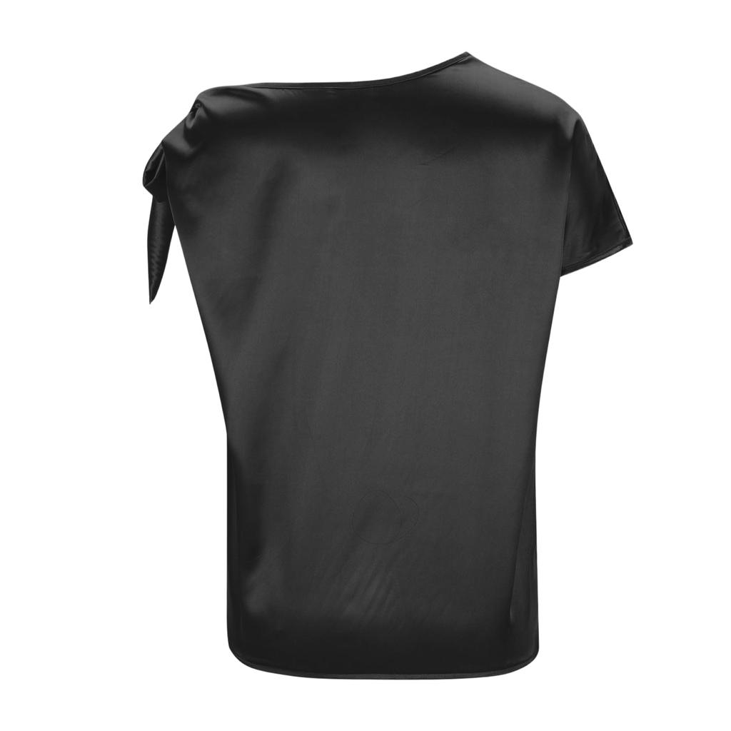 Fashionable Women's Spring And   Color Pullover, One Shoulder Sleeveless  Women's Shirt