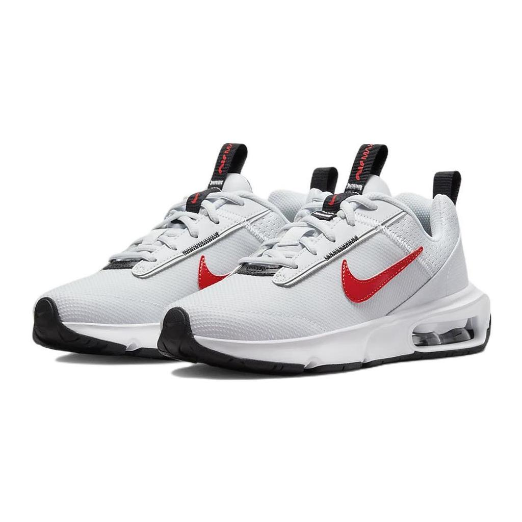 Nike Air Max INTRLK Lite Sports Shock Absorbing Durable Low Top Casual Shoes Kids sneaker Gray Red DH9393-004