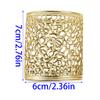 1PC Iron Elegant Candle Stand Hollow Candlestick Holder Gold Pillar Candle Holder Wedding Party Table Ornaments Home Decor Gift
