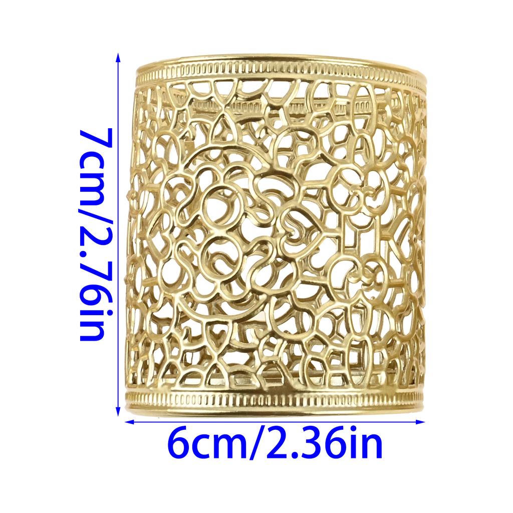 1PC Iron Elegant Candle Stand Hollow Candlestick Holder Gold Pillar Candle Holder Wedding Party Table Ornaments Home Decor Gift