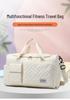 Waterproof Travel Bag with Shoe Compartment - Ideal for Business, Commuting, Yoga, and Sports