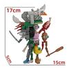 Shanhai Jing Tungtungtungsahur Tongtongtong Wooden Stick Figure Home Decoration Desktop Ornament