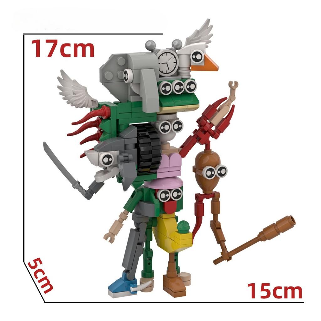 Shanhai Jing Tungtungtungsahur Tongtongtong Wooden Stick Figure Home Decoration Desktop Ornament