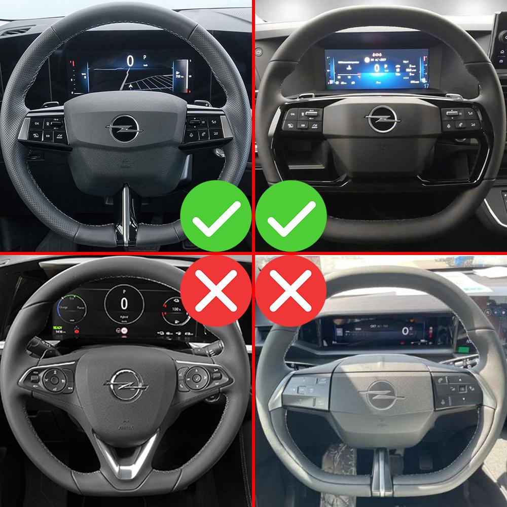 AAAJK1 For Opel Vauxhall Astra L 2022-2025, Combo/Zafira/Vivaro 2024 Car Steering Wheel Shift Paddle DSG Extension Stickers Accessories