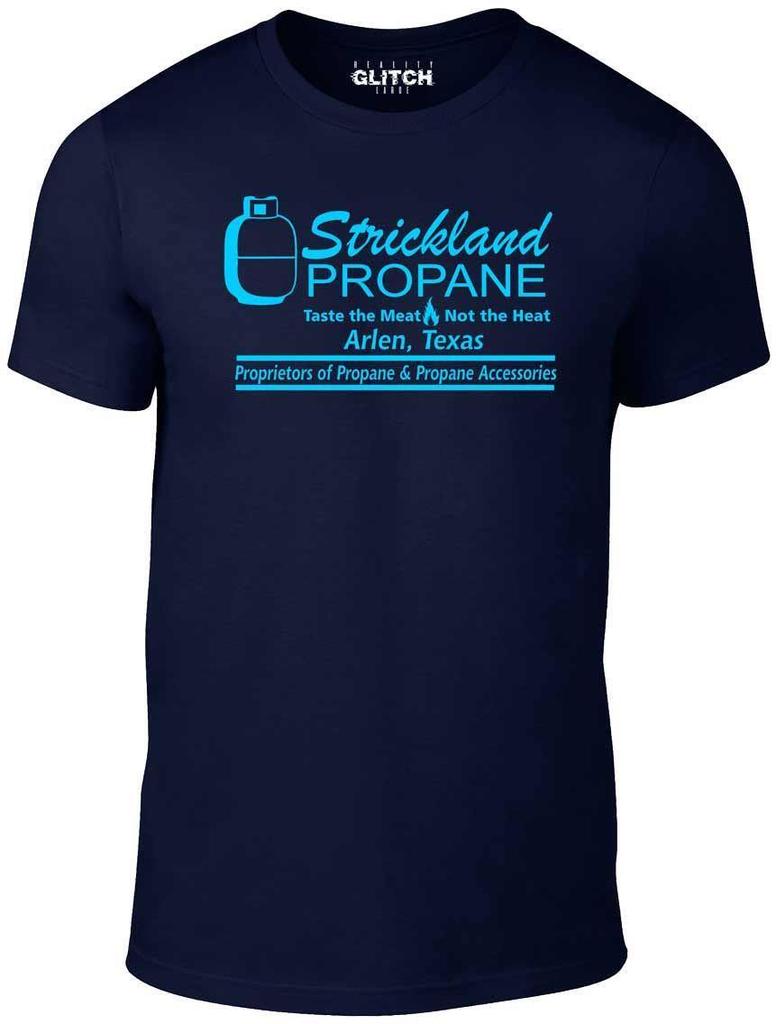 Strickland Propane T-Shirt Herren Damen T-Shirts Oberteil - Lustiges T-Shirt Herren Damen T-Shirts Oberteil retro Texas cool König Comedy Hügel USA