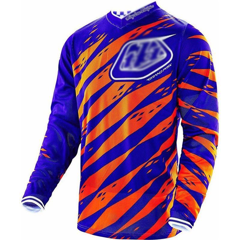 Off-Road Motorcycle Racing Jersey Long Sleeve T-Shirt Breathable Quick-Dry Men Women Trail Riding