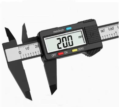 vernier calipers Carbon fiber digital display Electronic Component one-stop Electronic digital display with high precision Standard