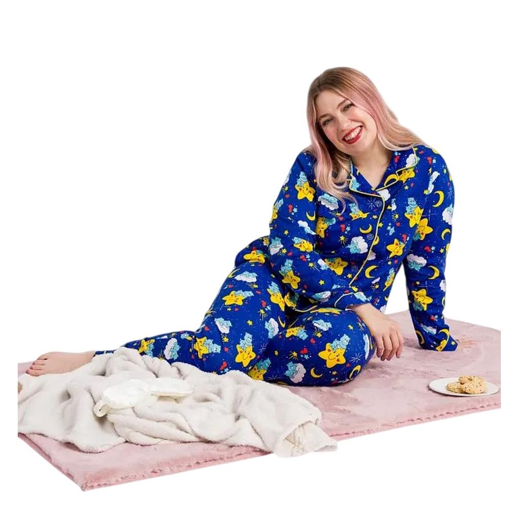 Care Bears Womens/Ladies Retro Long Pyjama Set