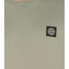 STONE ISLAND Effen Logo Ronde Hals Korte Mouw T-shirt Heren Tops Groen K1S152100039S0013-V0055