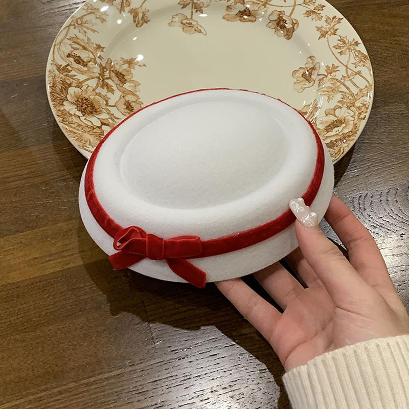 Big Flower Top Hat Hair Clip Mesh Hat With Feather Hair Clip Wedding Prom Party Accessories Headbands For Women