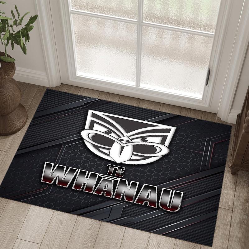 Wigan Warriors Design Crystal Velvet Carpet Cozy Non?Slip Printed Rug For Bedroom Living Room Entrance