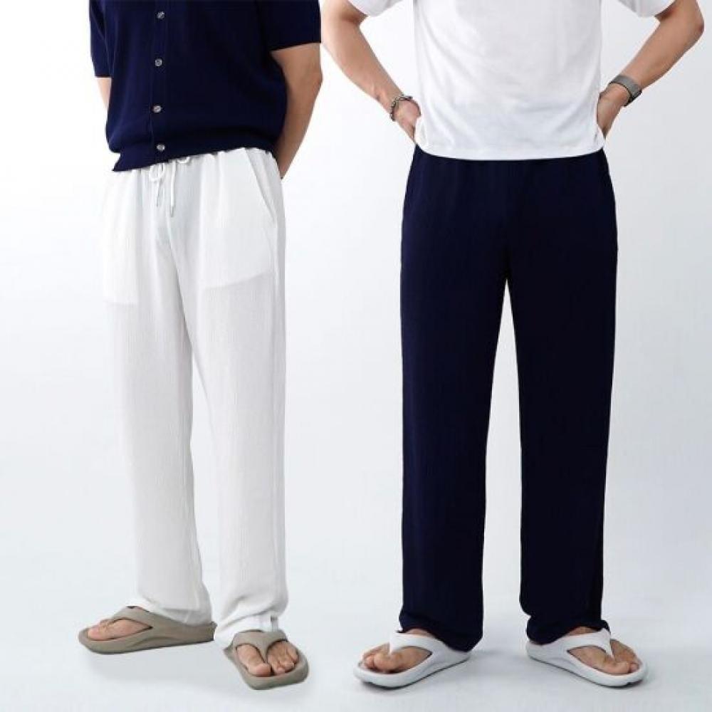 Onl Men S Pleated Wide pantS White Mpn
