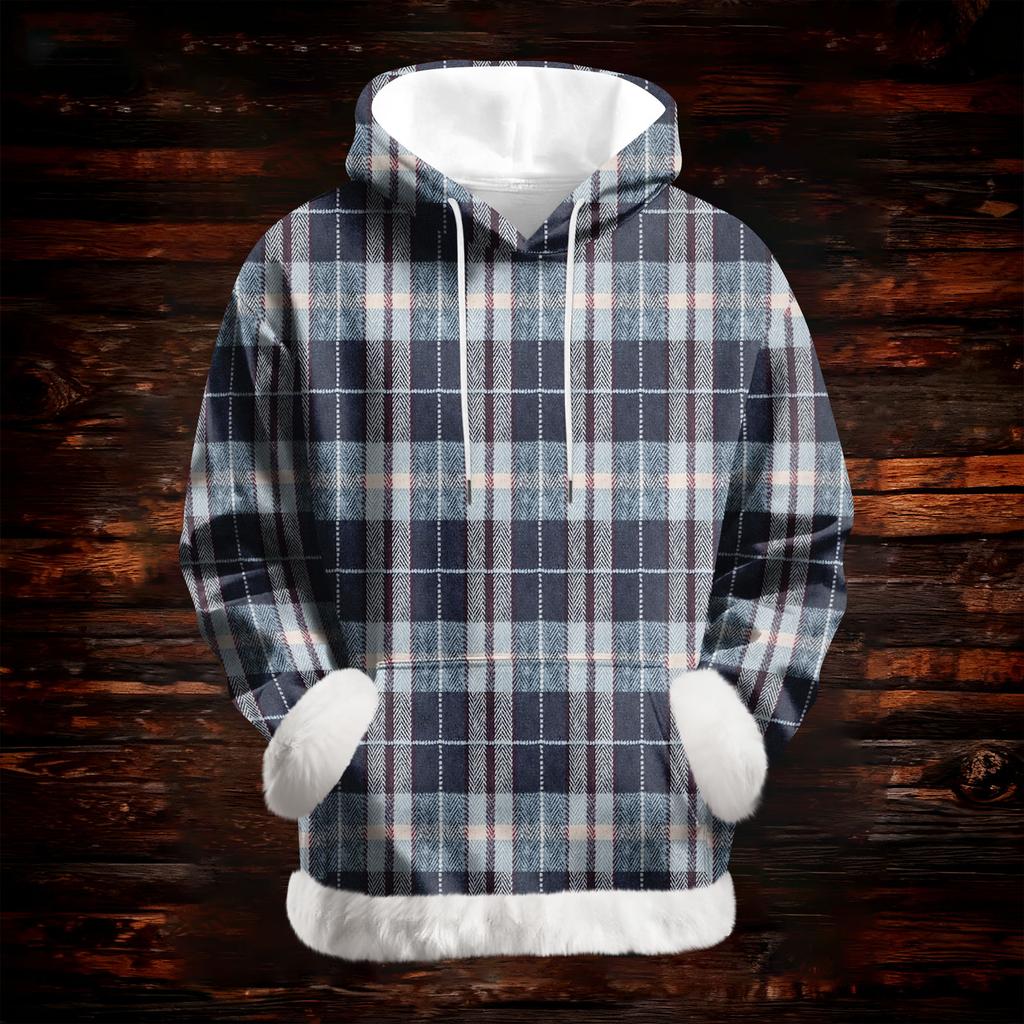 Women's Casual Fashion Print Long Sleeve Hooded Sweatshirt Top