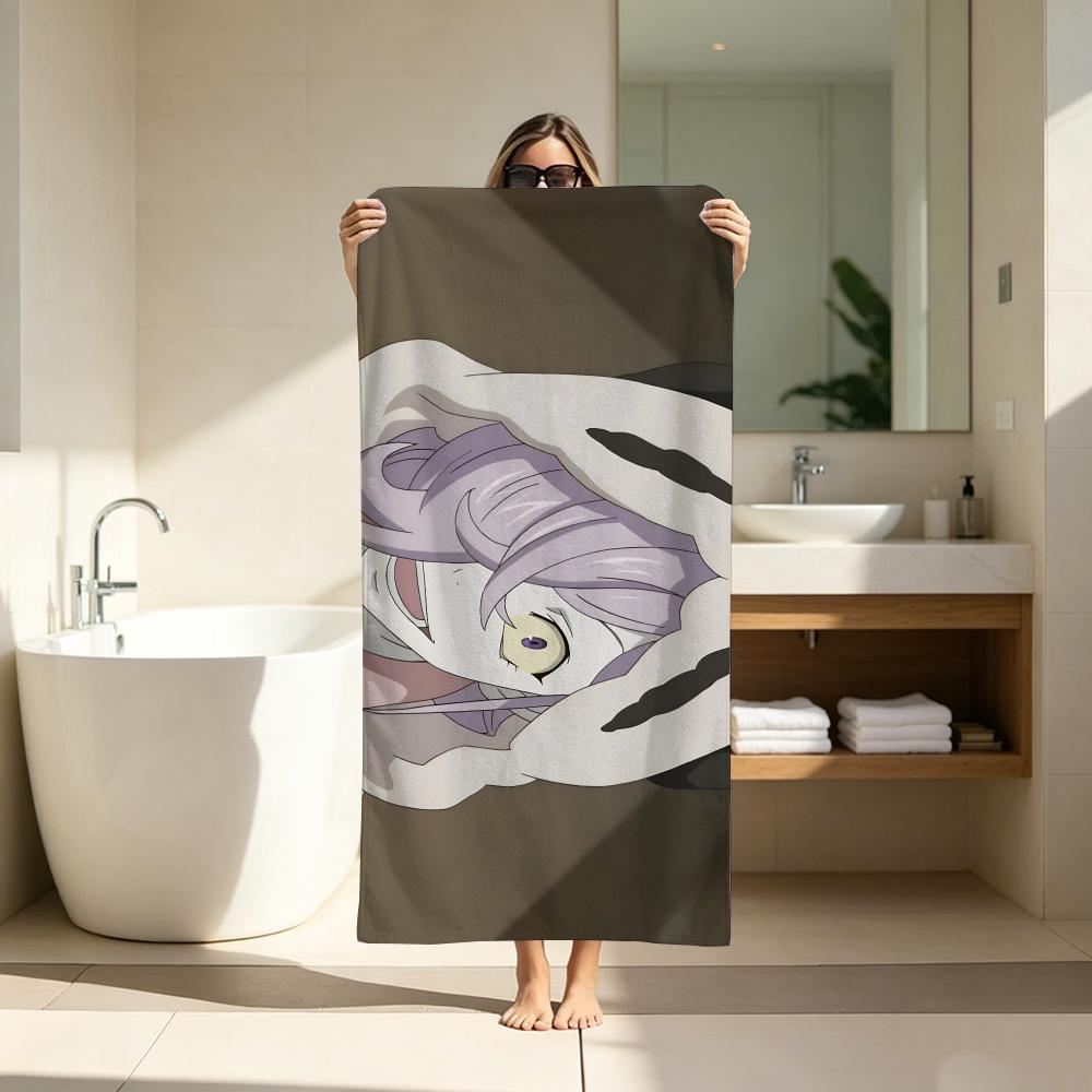 Sci-fi Mystery Anime UN-GO Towel Microfiber soft Beach Towel for Travel Fitness Sauna Bathing Camping