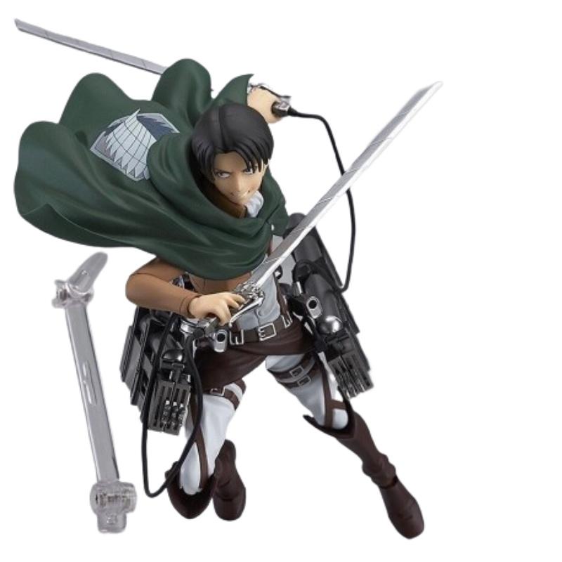 Gorgeous Attack On Titan Figma Levi Ackerman Eren Mikasa Joint Movable Hand Model
