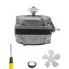High Performances Cooling Motor Refrigerator Condensers Fan Copper Texture Perfect for Domestic and Commercial Kitchens