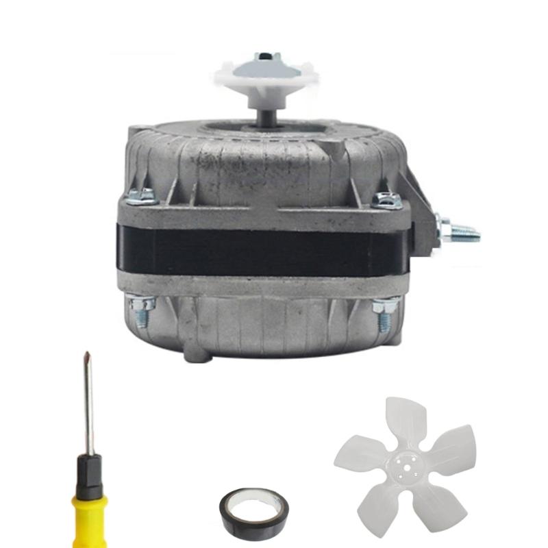 High Performances Cooling Motor Refrigerator Condensers Fan Copper Texture Perfect for Domestic and Commercial Kitchens
