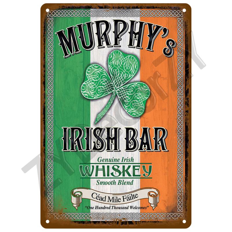 Beer Tin Sign Retro Wall Plaque Art Club Pub Bar Poster Home Decor Metal Sign Wall Decorations Vintage Cafe Mural Plate Brand