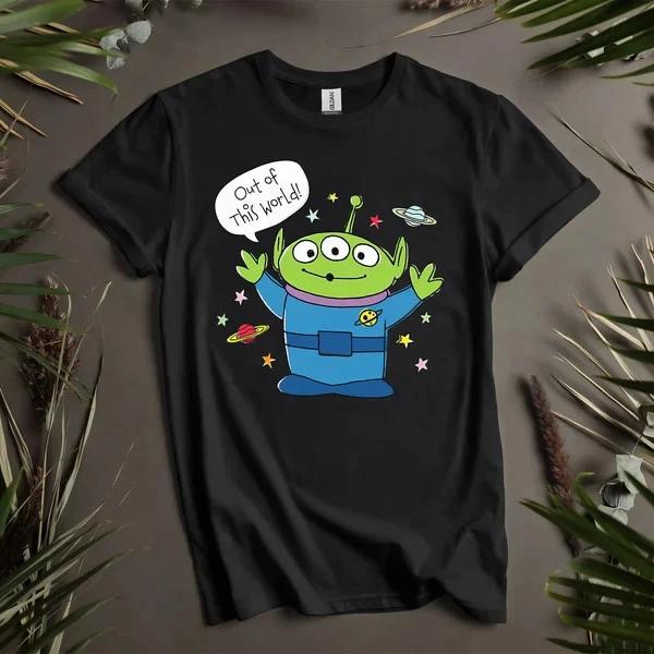 Toy Story Alien Black T Shirt Best Gift For Family S