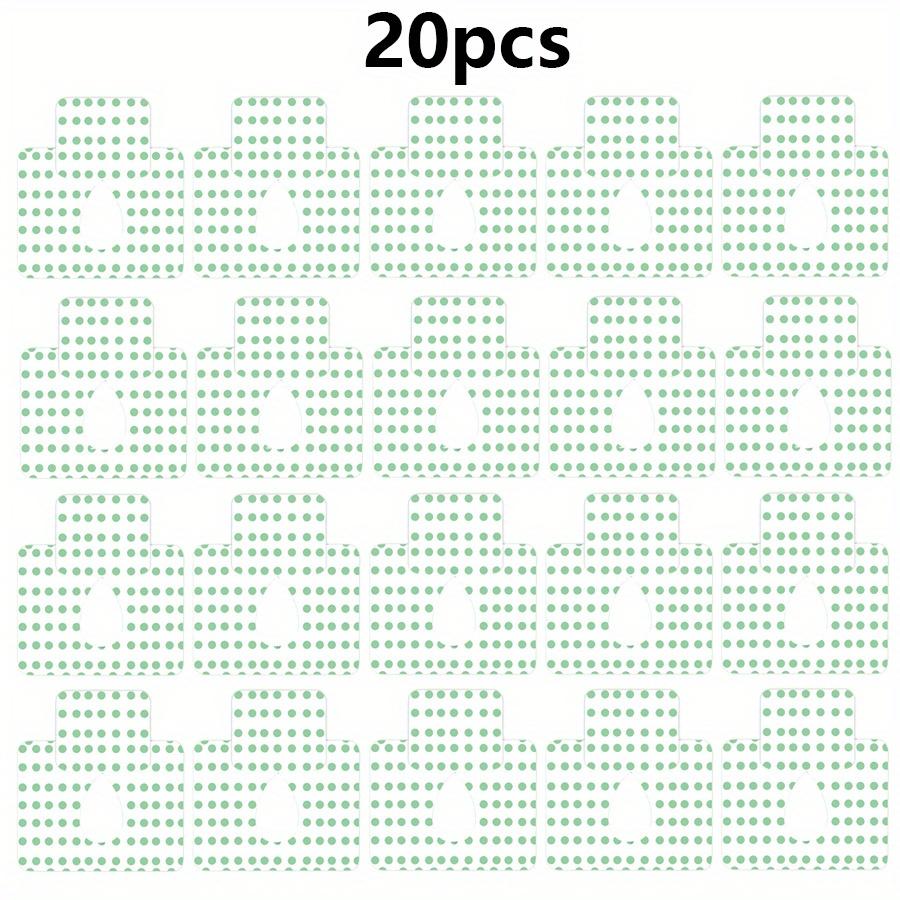 5/10/20pcs Disposable Toilet Seat Covers Green Polka Dot Design Travel Hygienic for Home Public Restrooms Portable Toilet JXB