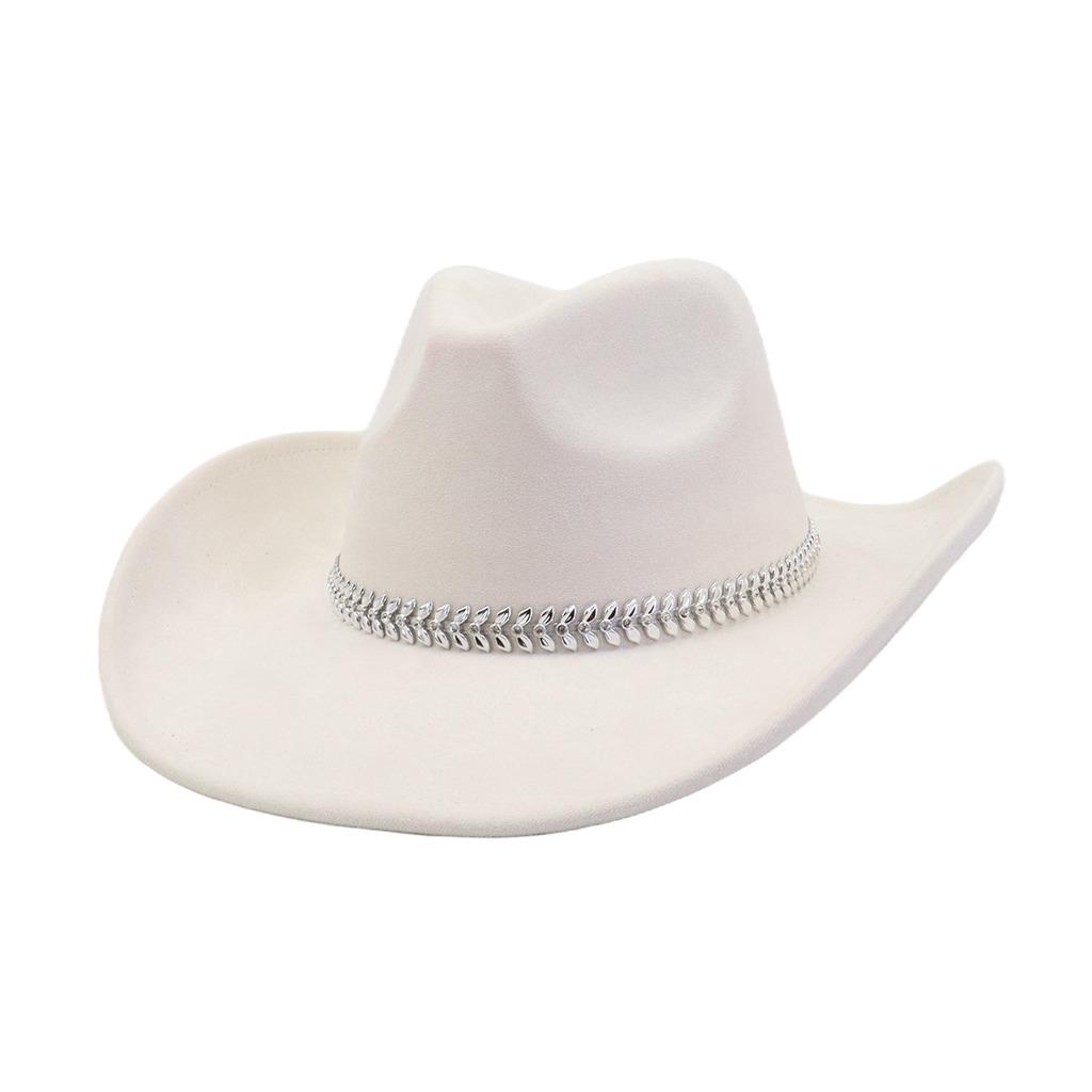 Vegan Suede Hat fishbone shape 9.5cm Wide Brim Fedora Hat Men's and Women's Autumn and Winter Felt Jazz Hat Classic Church Hat
