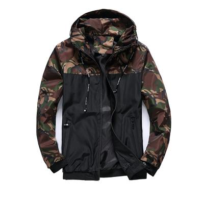 Camouflage Herrenjacke Herrenjacke Tooling Kapuze Farblich passend Jugend Wish Shrimp Skin