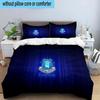 Football Club Everton 3PCS Bedding set,Ideal for1pc Duvet Cover And 2pcs Pillowcases Perfect for Christmas gift,Ideal for Bedroom, Dormitory