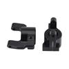 Metal Accessory Front C Hub Carrier Steering Knuckle for Axial SCX10 II RC Car (Black)