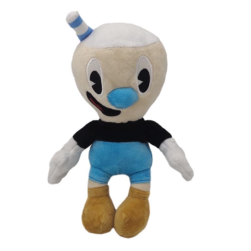 New Cuphead & Mugman Plush Toy Adventure Game Doll - In Stock