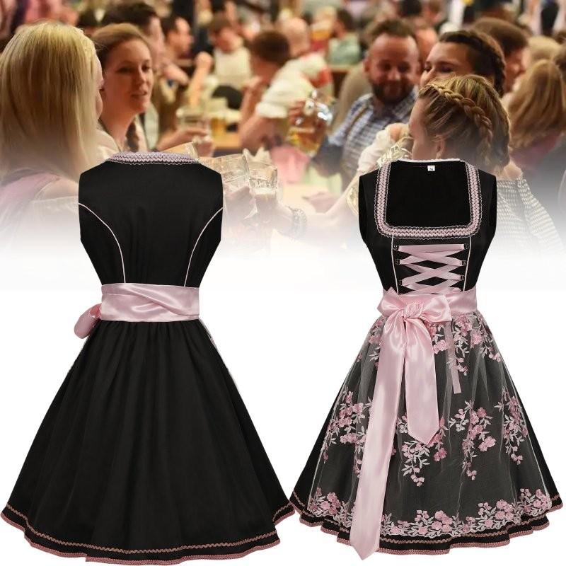 Women Cosplay Oktoberfest Dresses Slip Skirt Festival Stage Clothing Performance