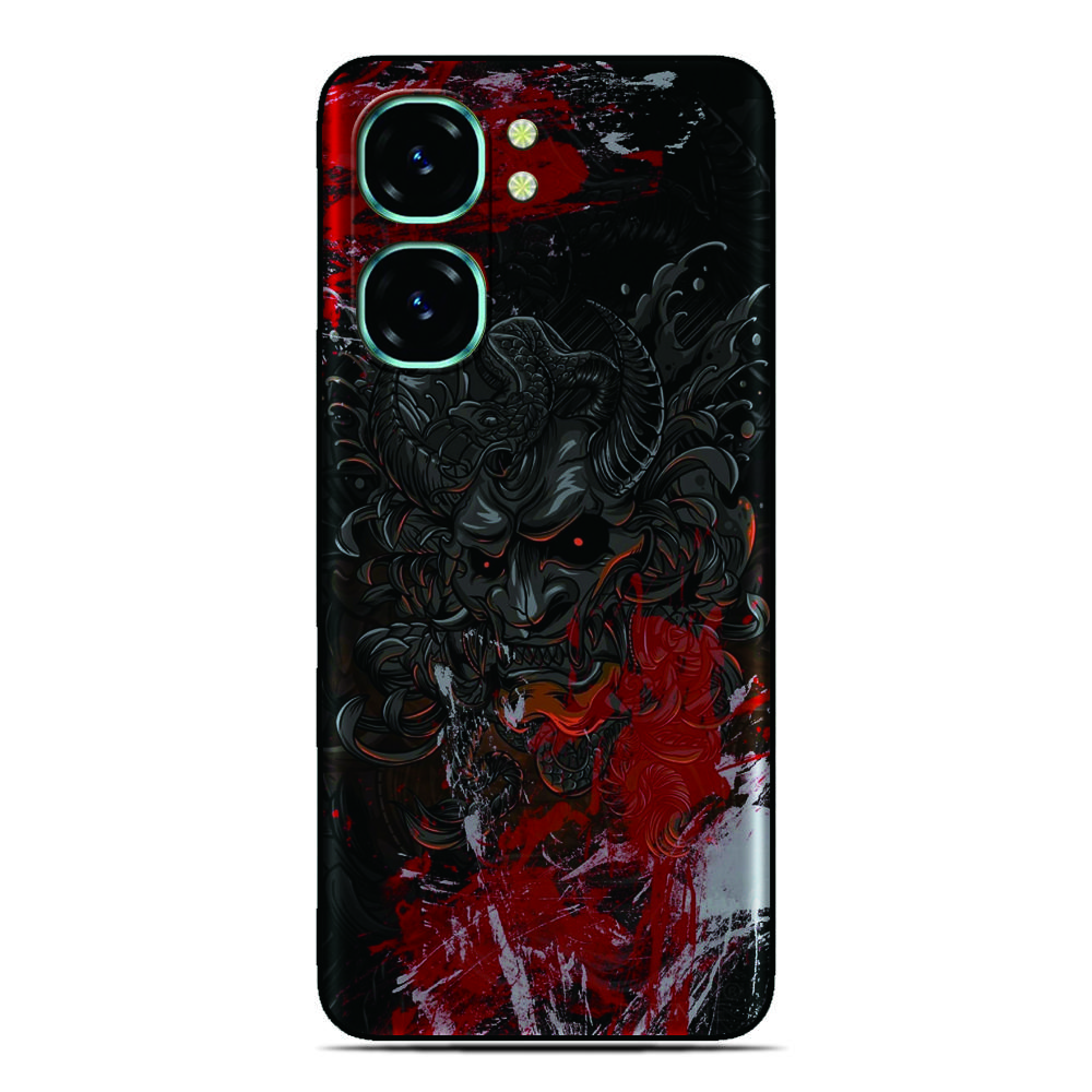 Samurai Mask Phone Case For Xiaomi Poco C85 C85x C40 M7 C71 Redmi 15C A7 A5 4G 11A 13C 12C Note 15 11 12 Pro 5G Back Cover