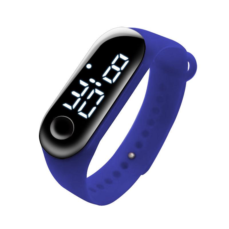 Trendy Fashion Waterproof Sports Electronic Watch, Male And Female Students Mountaineering Outdoor Led Wrist Watch