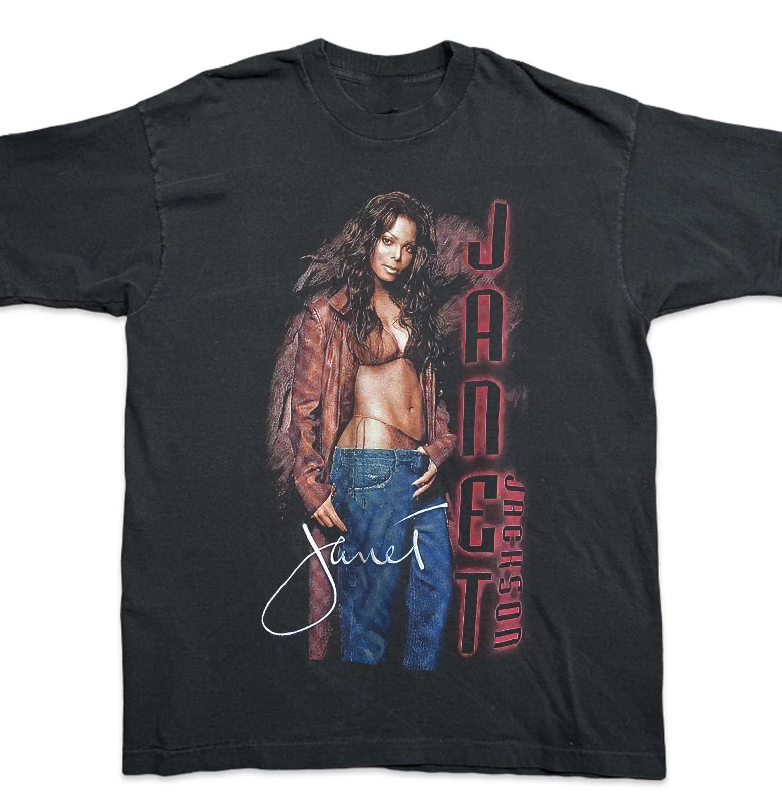 Christmas gift Janet Jackson Short Sleeve Men S-5XL 23D152 XXXL
